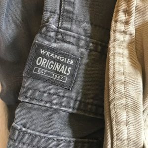 wrangler original cargo pants